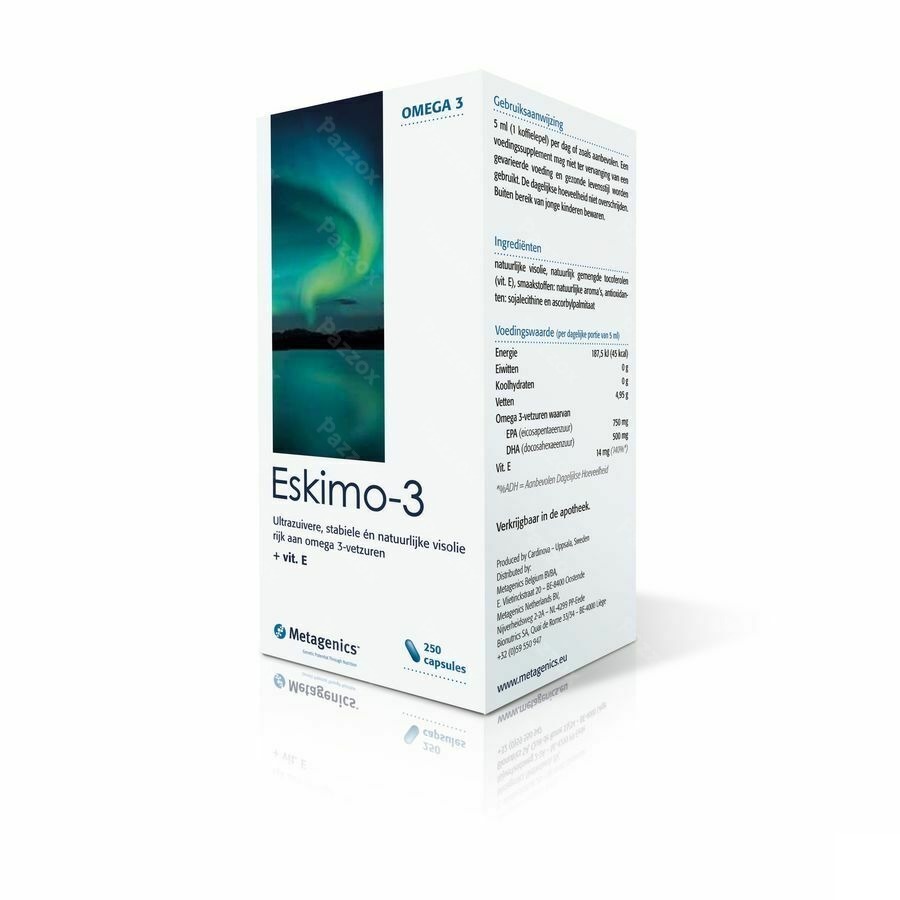 Metagenics Eskimo-3 250 Capsules