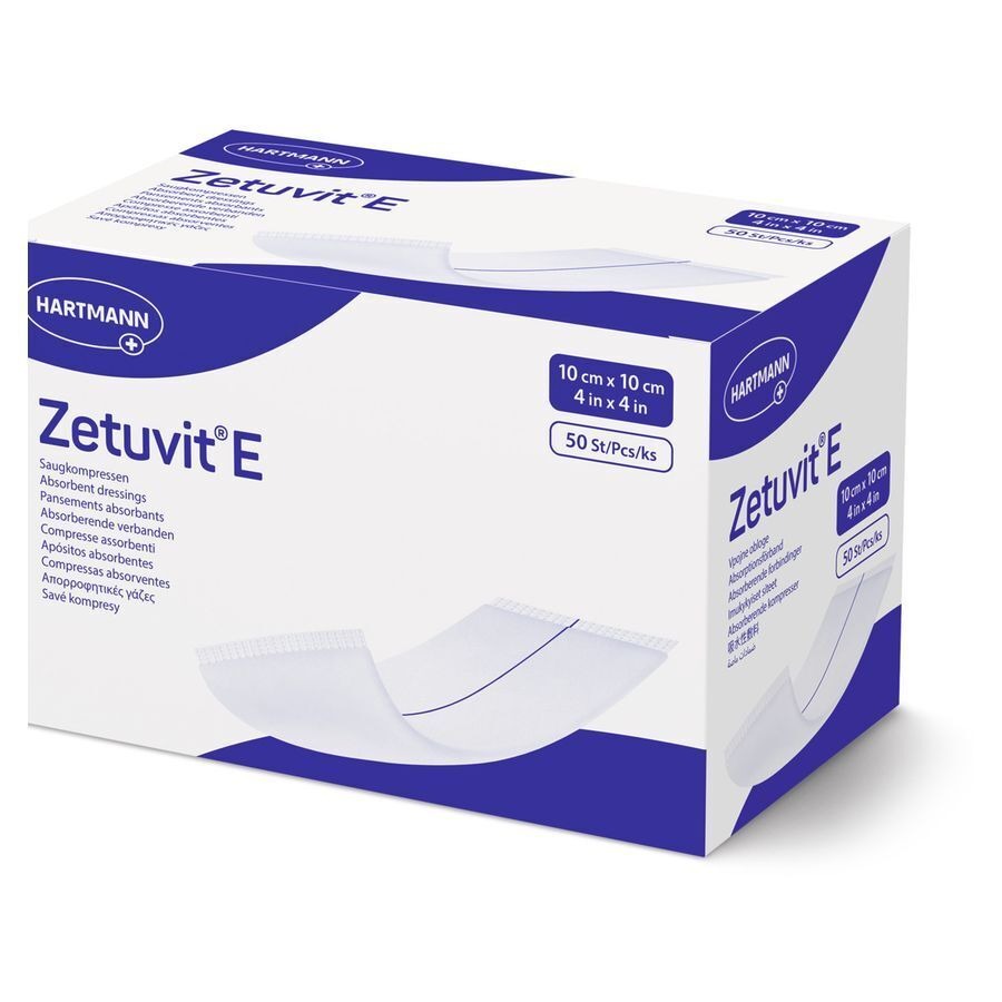 Zetuvit E 10x10cm Nst. 50 P/s