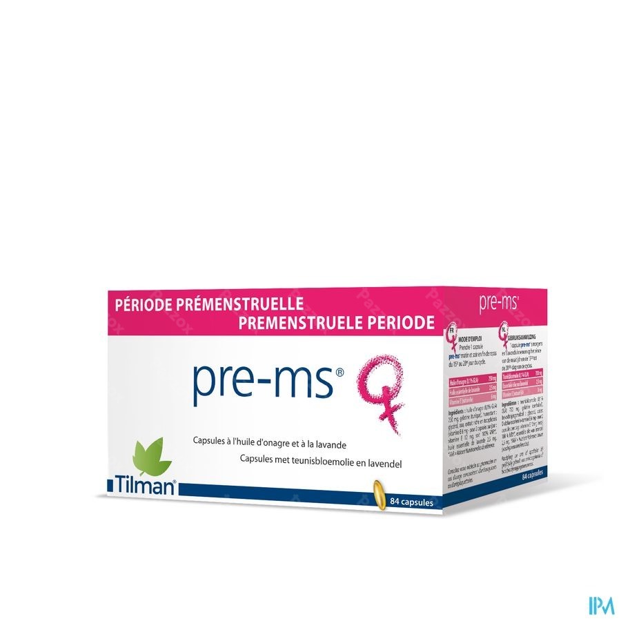 Tilman Pre-ms Premenstruele Periode 84 Capsules