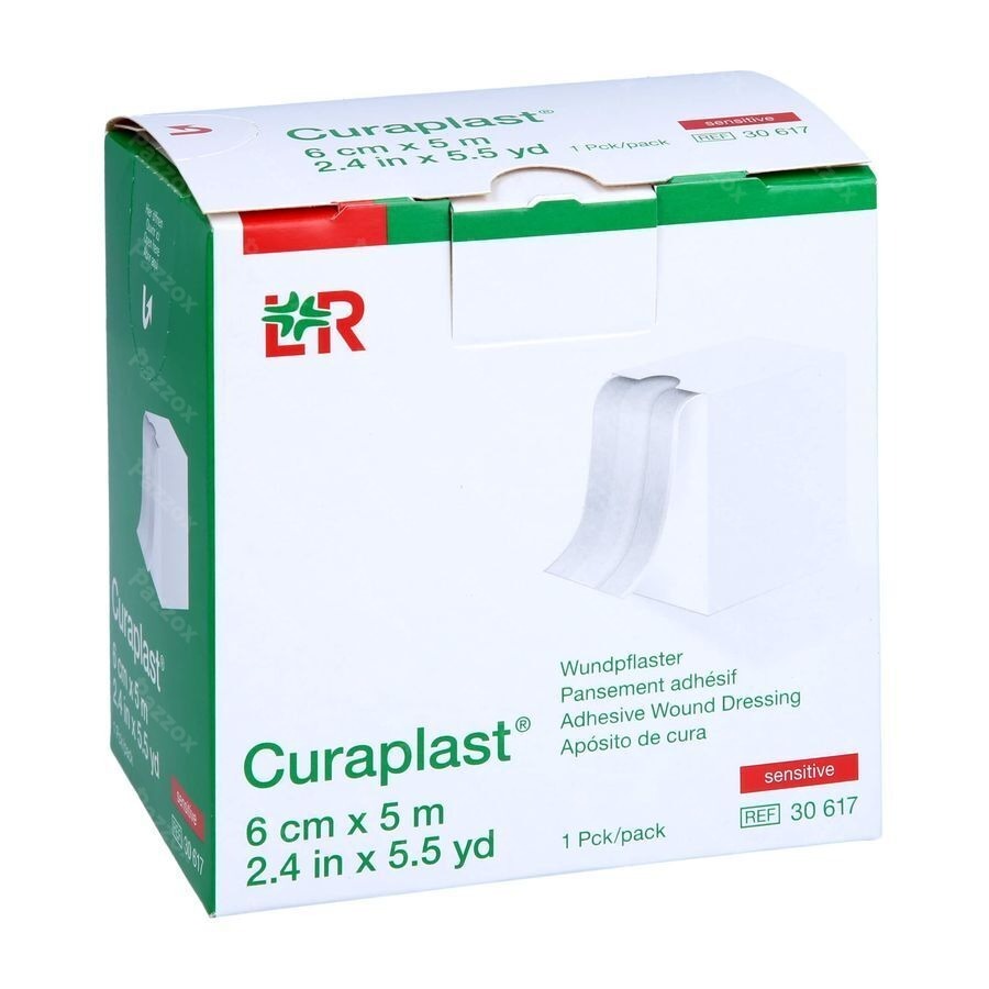 Curaplast Zelfklevend Verband 6cmx5m 30617
