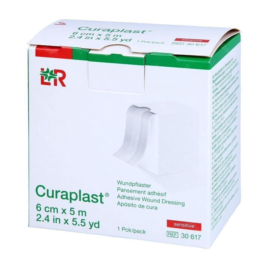Curaplast Zelfklevend Verband 6cmx5m 30617