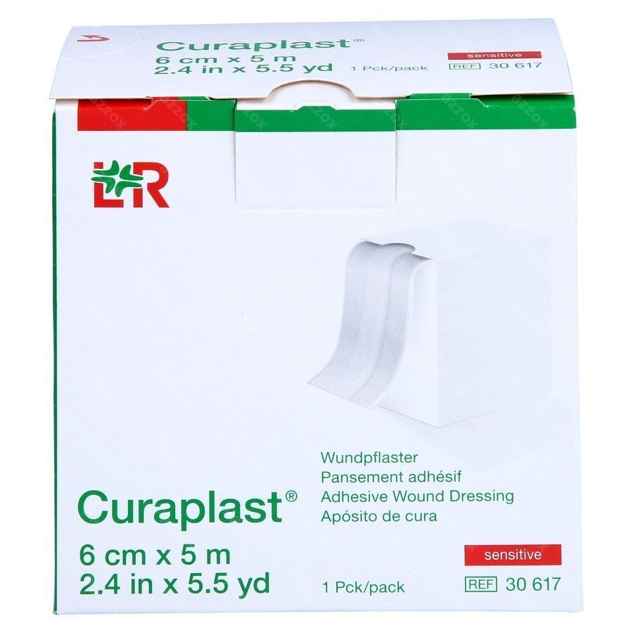 Curaplast Zelfklevend Verband 6cmx5m 30617
