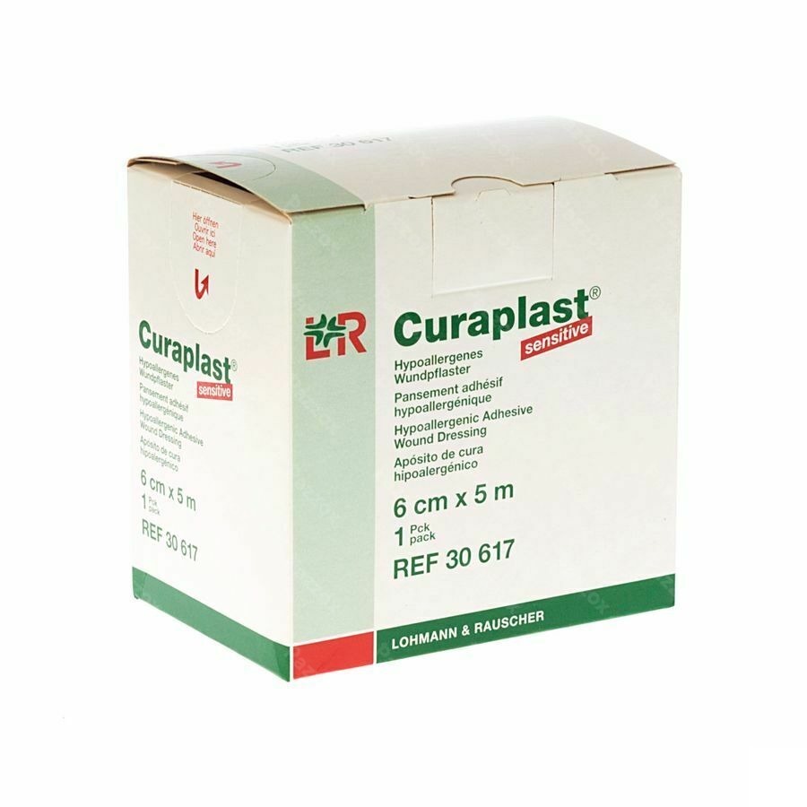 Curaplast Zelfklevend Verband 6cmx5m 30617