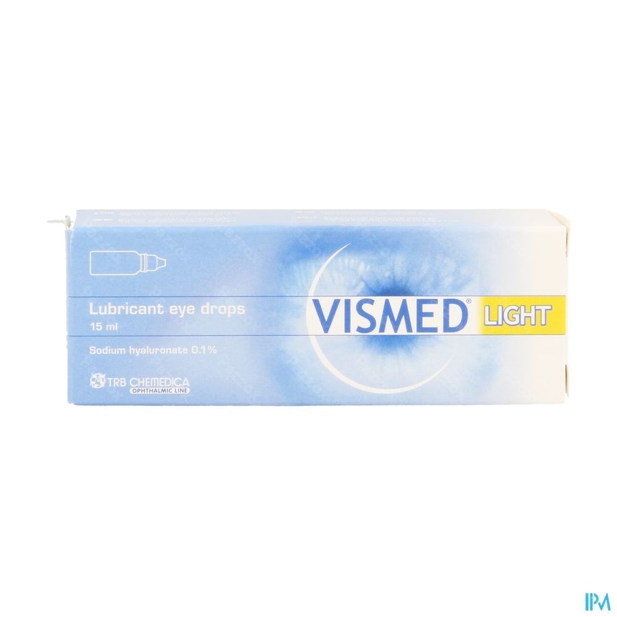 Vismed Light Bevochtigen Ogen 0,1% 15ml