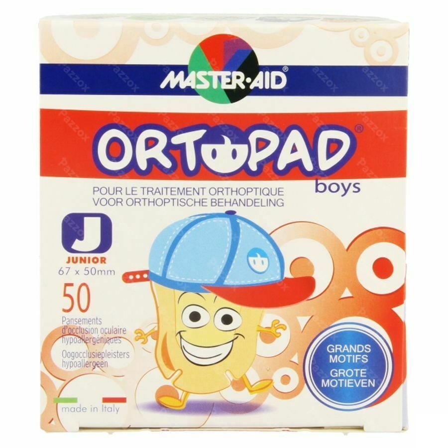 Ortopad Junior For Boys Oogpleister 50 73321
