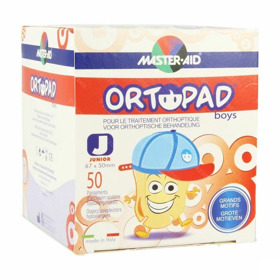 Ortopad Junior For Boys Oogpleister 50 73321