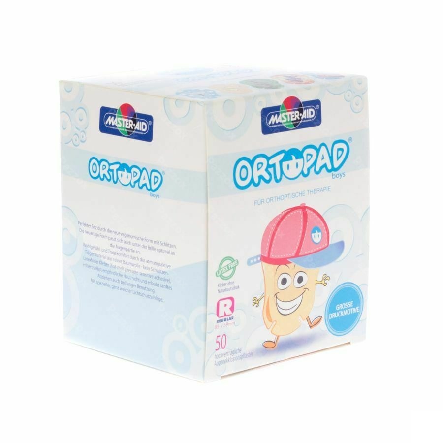 Ortopad Regular For Boys Oogpleister 50 73324