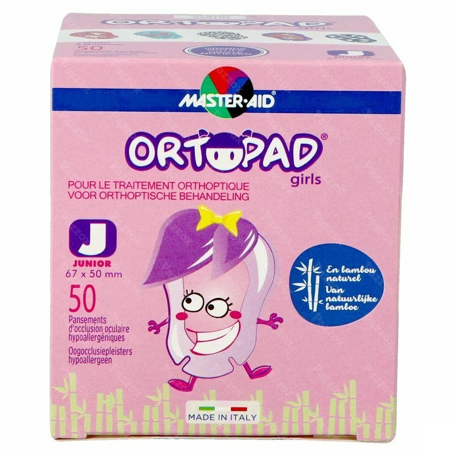 Ortopad Junior For Girls Oogpleister 50 73221