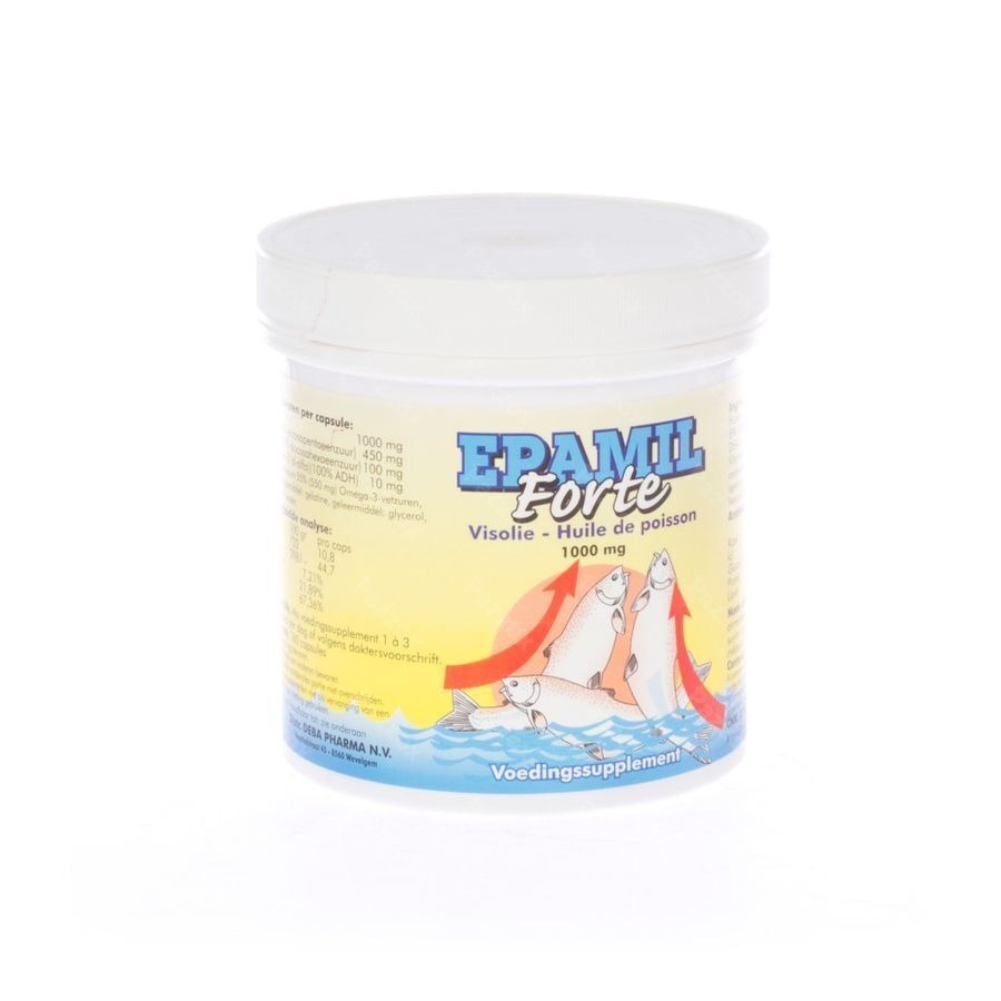 DeBa Pharma Epamil-Forte Visolie 180 Capsules