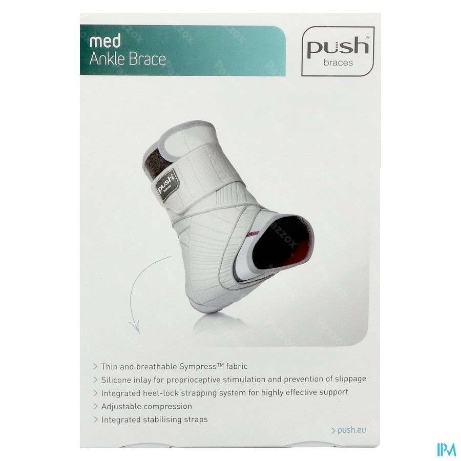 Push Med Enkelbrace Links 29-32cm T2