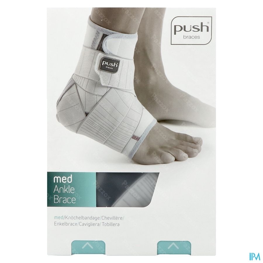 Push Med Enkelbrace Links 35-38cm T4