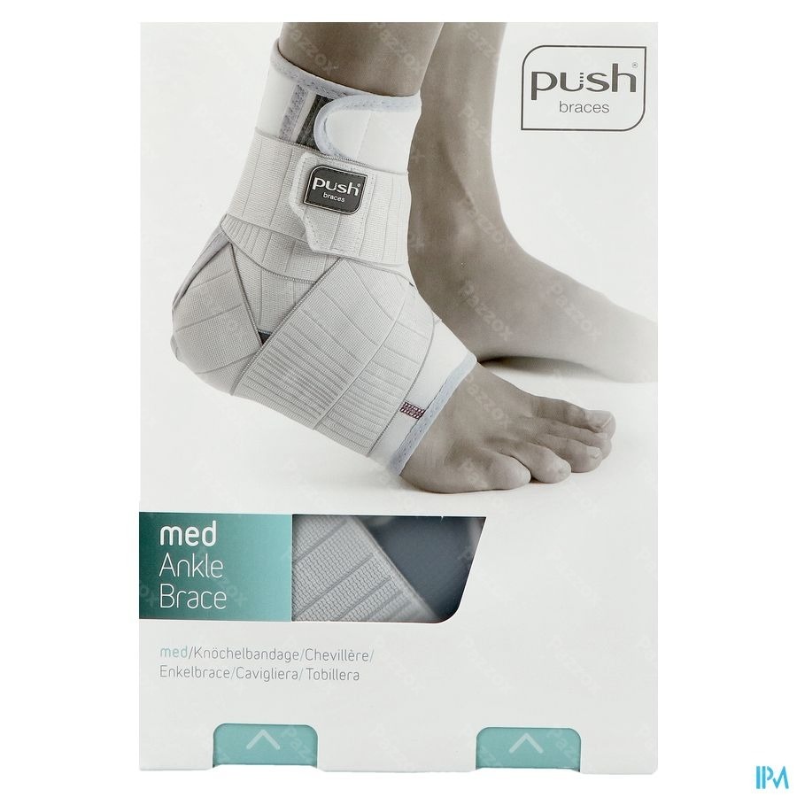 Push Med Enkelbrace Rechts 32-35cm T3
