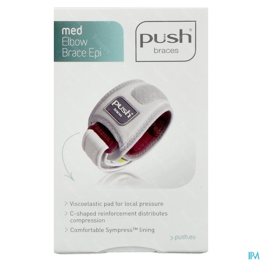 Push Med Elleboogbrace Epi Links/rechts Verstelb.