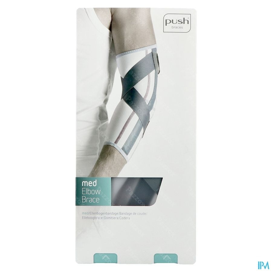 Push Med Elleboogbrace Links/rechts 23-26cm T1