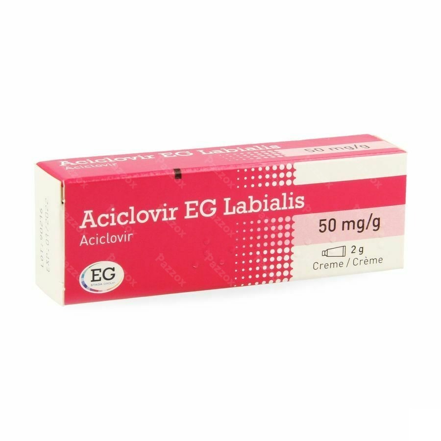 Aciclovir Eg Labialis Creme 2g