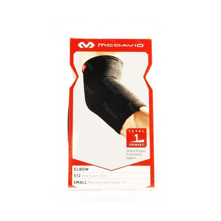 Mcdavid Elbow Brace Elastic Black S 512 kopen Pazzox