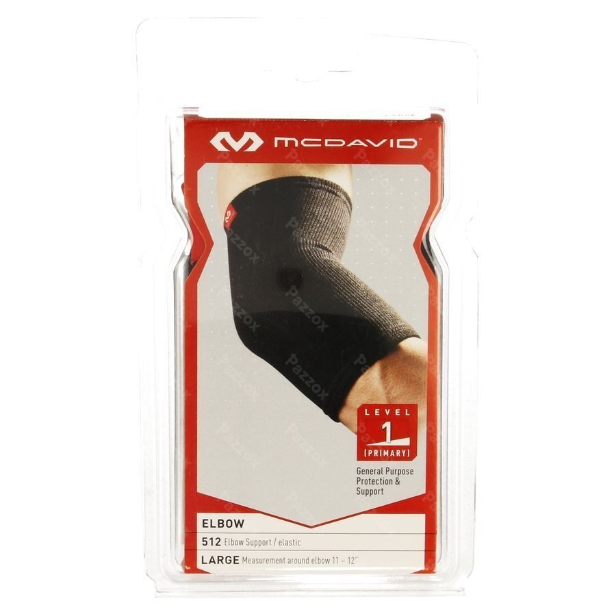 Mcdavid Elbow Brace Elastic Black l 512