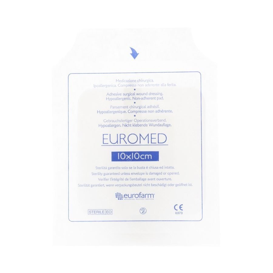 Euromed 10x10cm 1 Eilandpleister Steriel