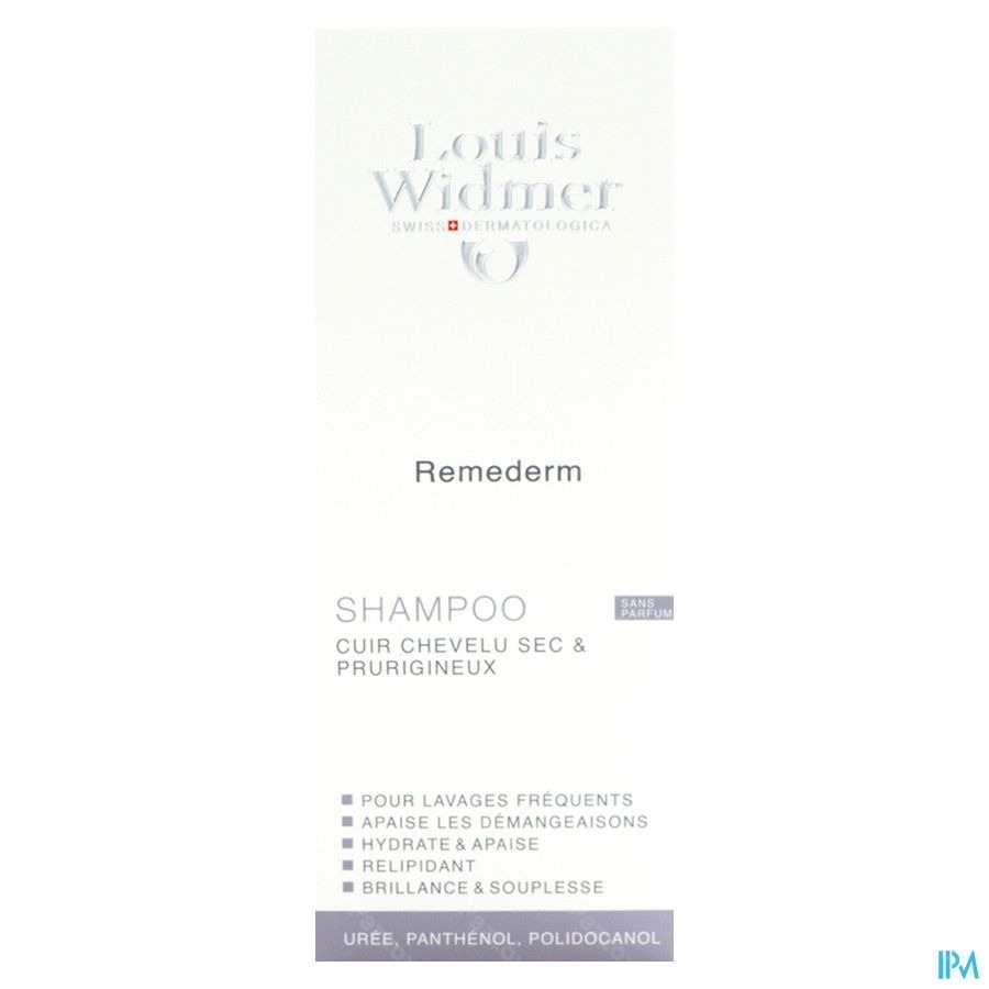 Louis Widmer Remederm Shampoo Zonder Parfum 150ml