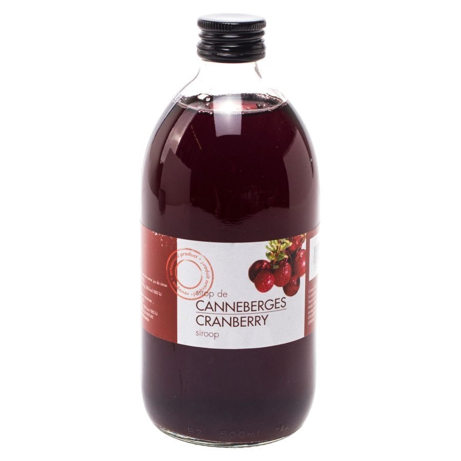 Cranberrysiroop 500ml 5025 Revogan