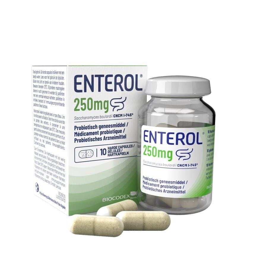 Enterol 250mg Caps Harde Dur 10 X 250mg