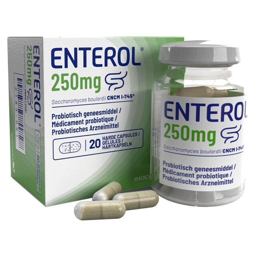 Enterol 250mg Caps Harde Dur 20 X 250mg