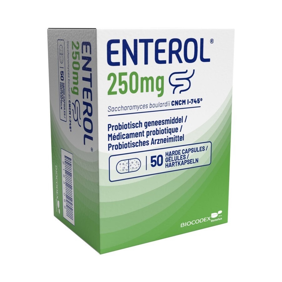 Enterol 250mg 50 Capsules