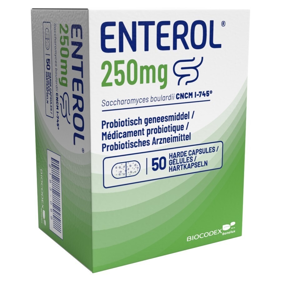 Enterol 250mg 50 Capsules
