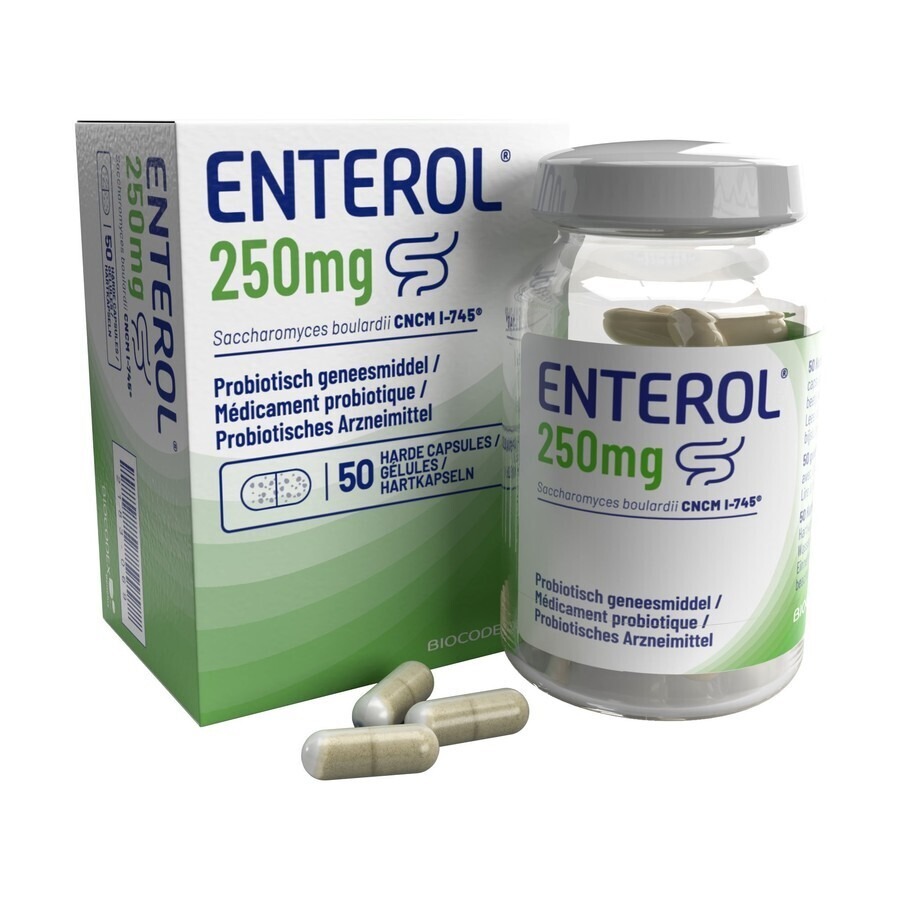 Enterol 250mg 50 Capsules