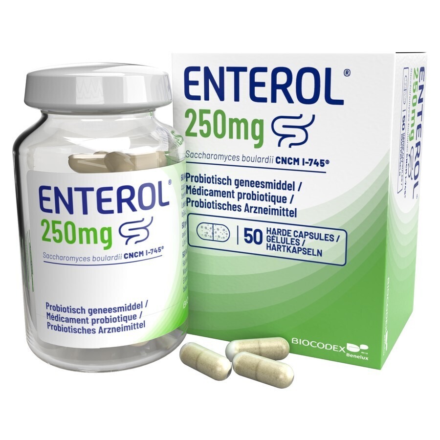 Enterol 250mg 50 Capsules