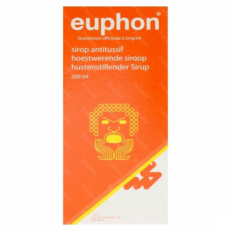 Euphon Droge Hoest Siroop 200ml