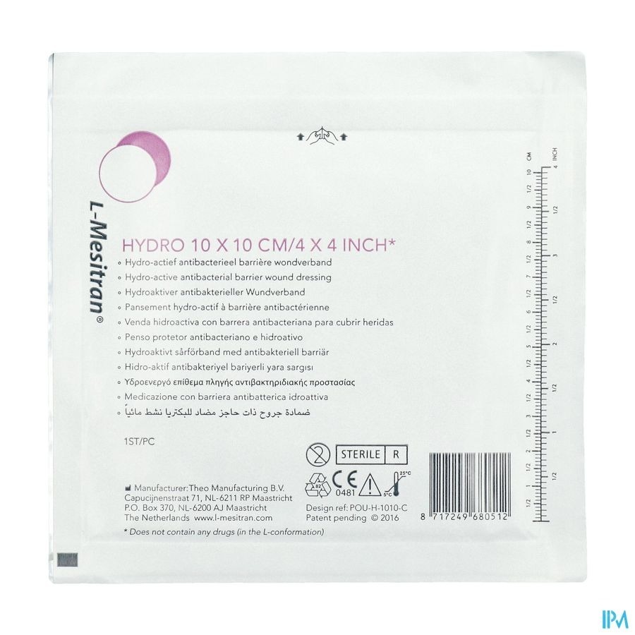 l-mesitran Kompres Hydro 10x10cm 5