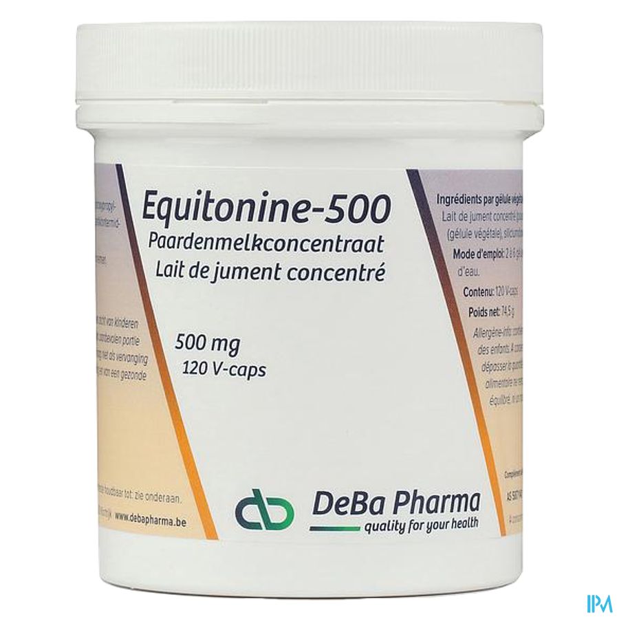 Equitonine V-caps 120x500mg Deba afbeelding