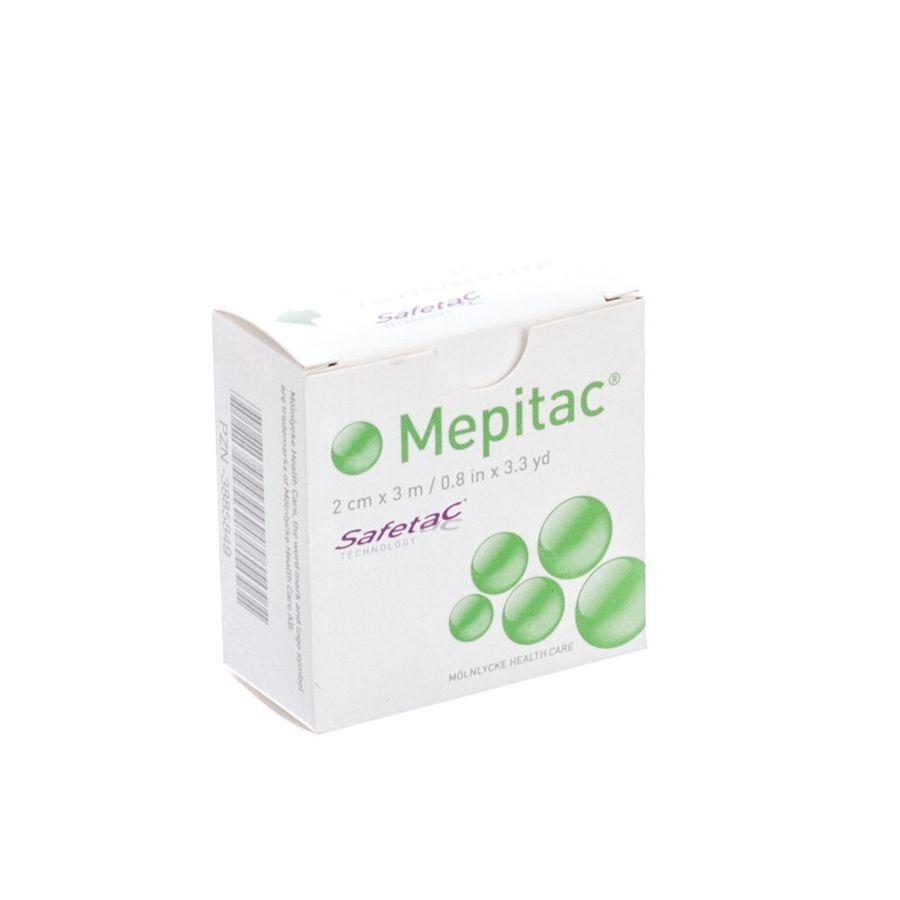 Mepitac Zachte Fixatietape Sil 2cmx3,0m 1 298300