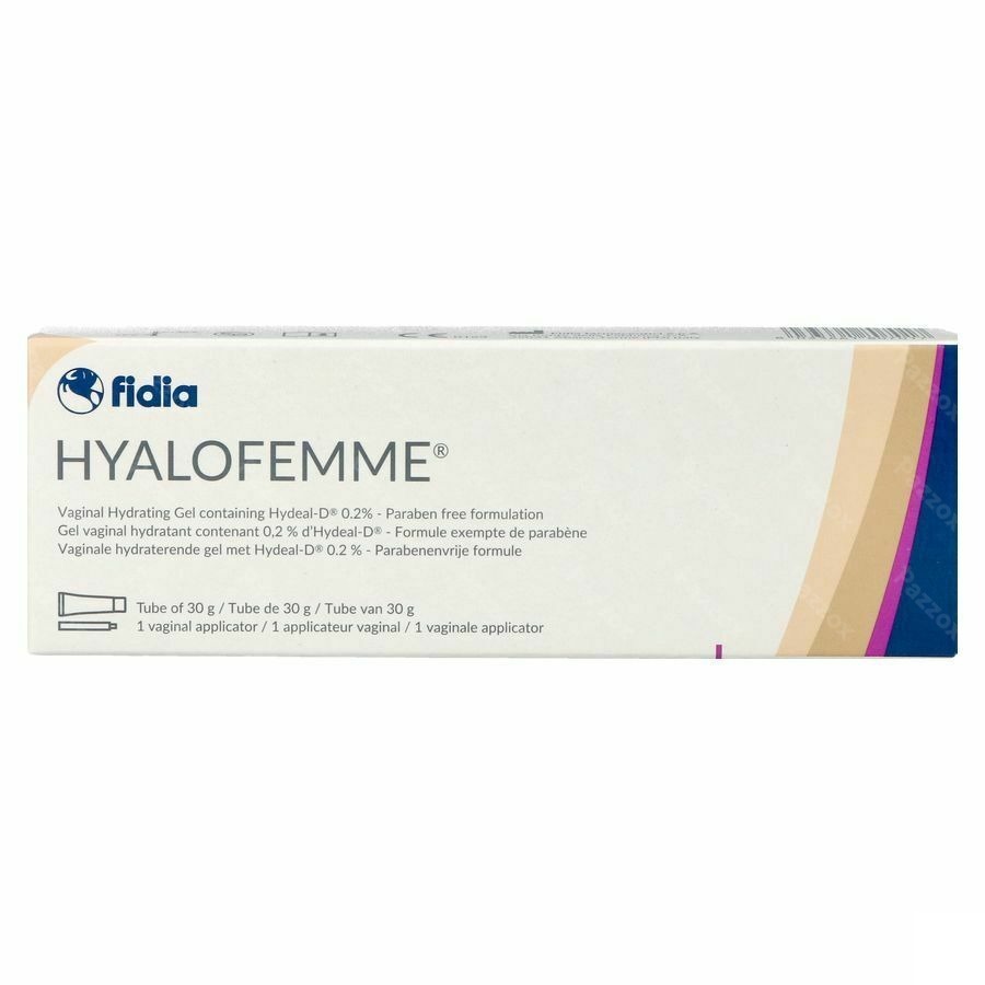 Hyalofemme Vaginale Gel + Applicator Tube 30g
