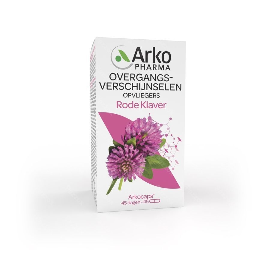 Arkocaps Rode Klaver Plantaardig 45