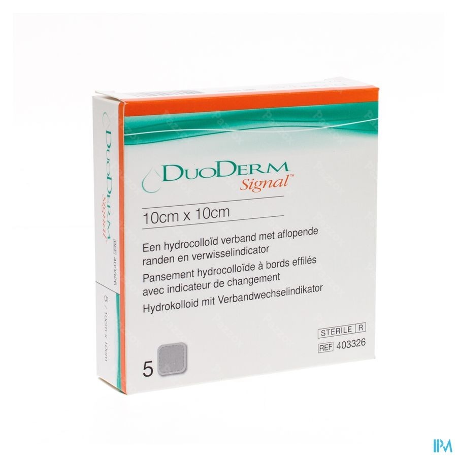 Duoderm Signal Verb Hydro St. Transp 10,0x10,0cm 5