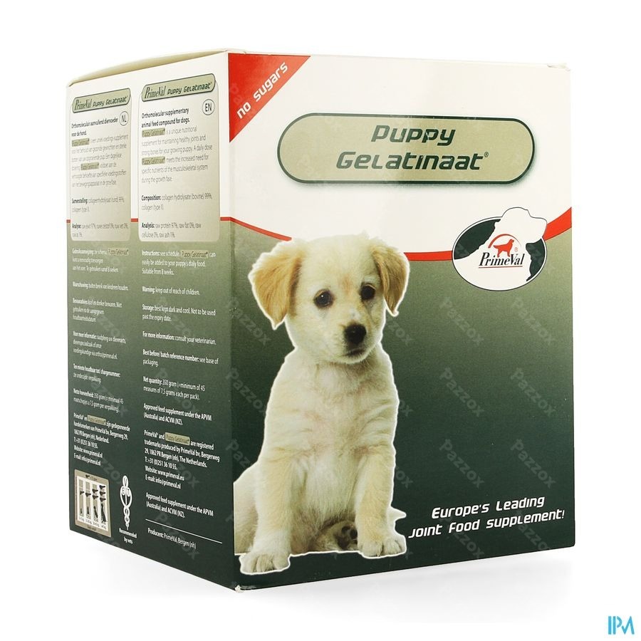 Primeval Puppy Artrose Gelatinaat 350g
