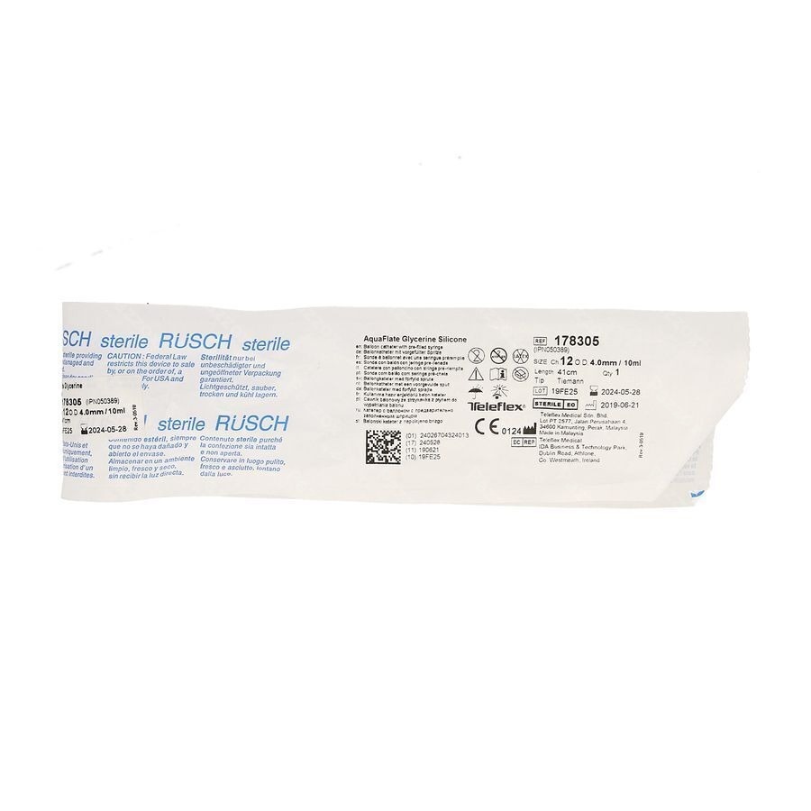 Rusch Aquaflate Bal.sonde+voorg.spuit Ch12 178305