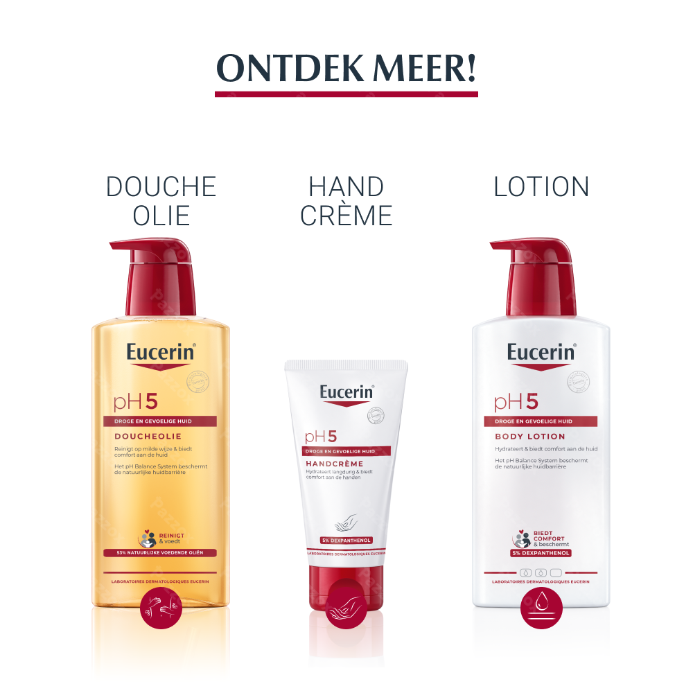 Eucerin pH5 Handreinigingsolie Droge en Gebarsten Handen 250ml