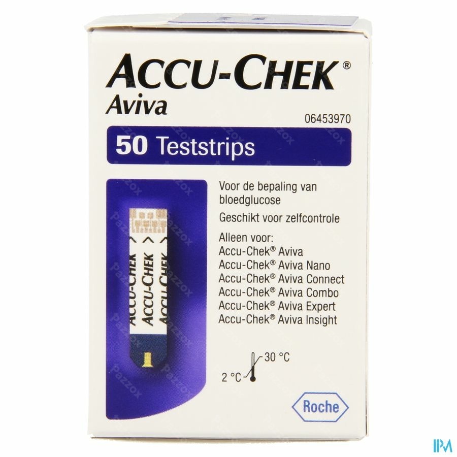 Accu Chek Aviva Teststrips Bloedglucose 50 Stuks