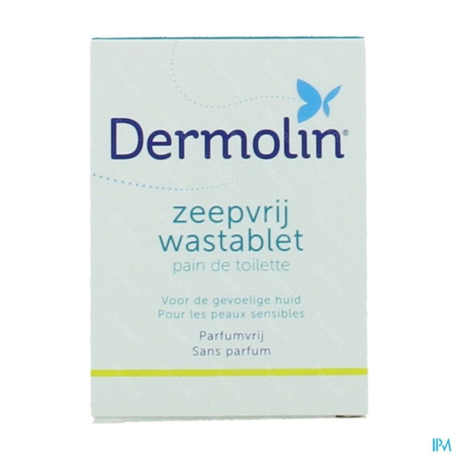 Dermolin Zeepvrij Wastablet N/parf Nf 100g