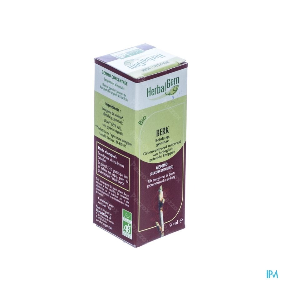 Herbalgem Berk Maceraat 50ml