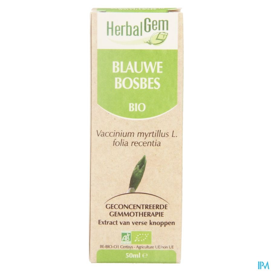 Herbalgem Blauwe Bosbes Maceraat 50ml