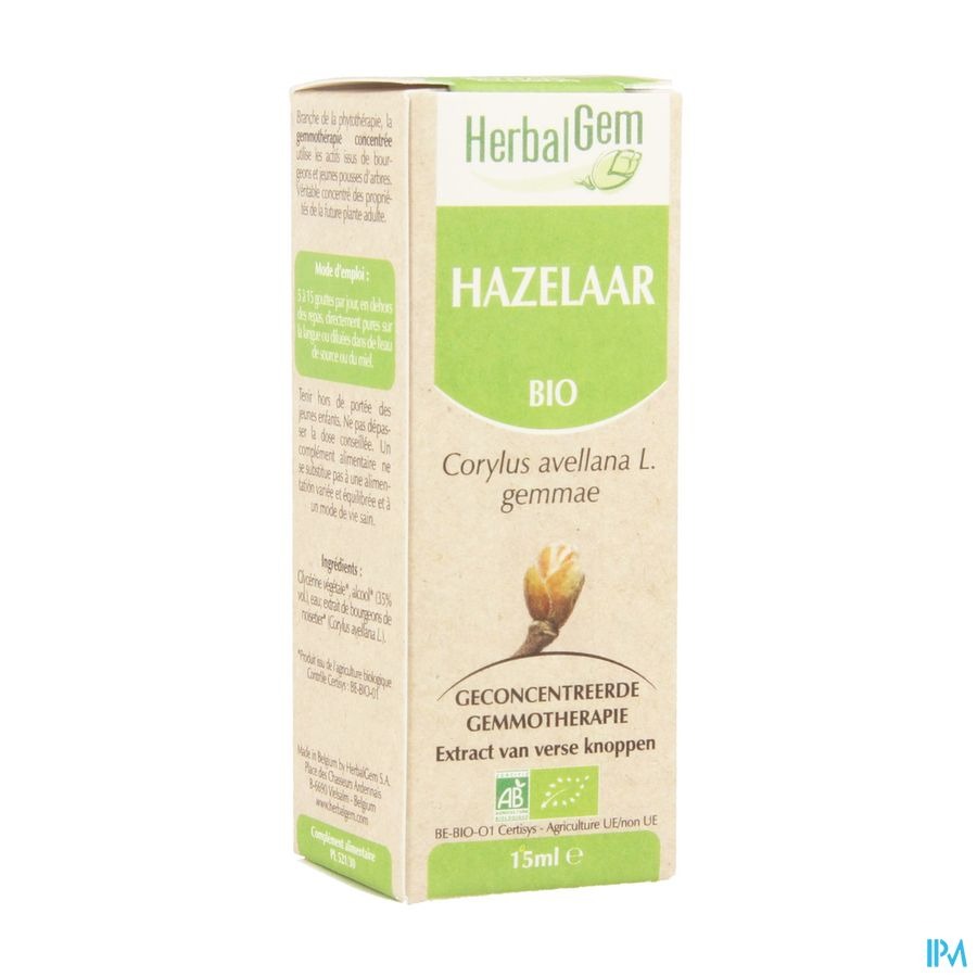 Herbalgem Hazelaar Maceraat 15ml