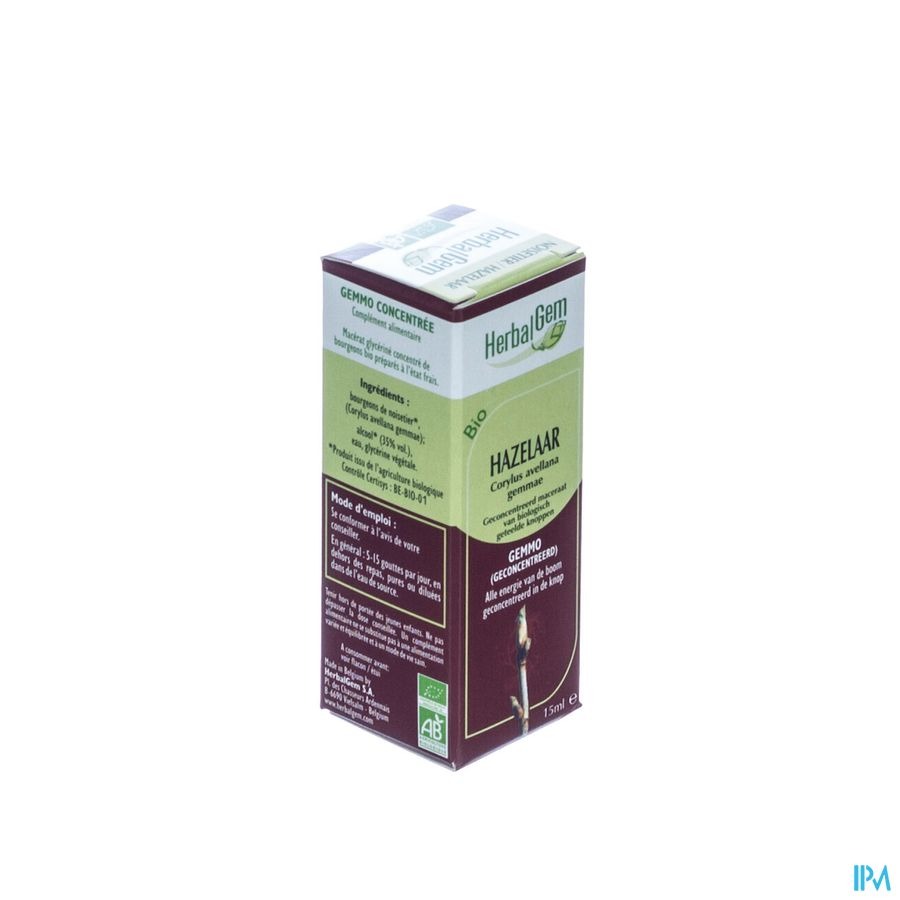 Herbalgem Hazelaar Maceraat 15ml