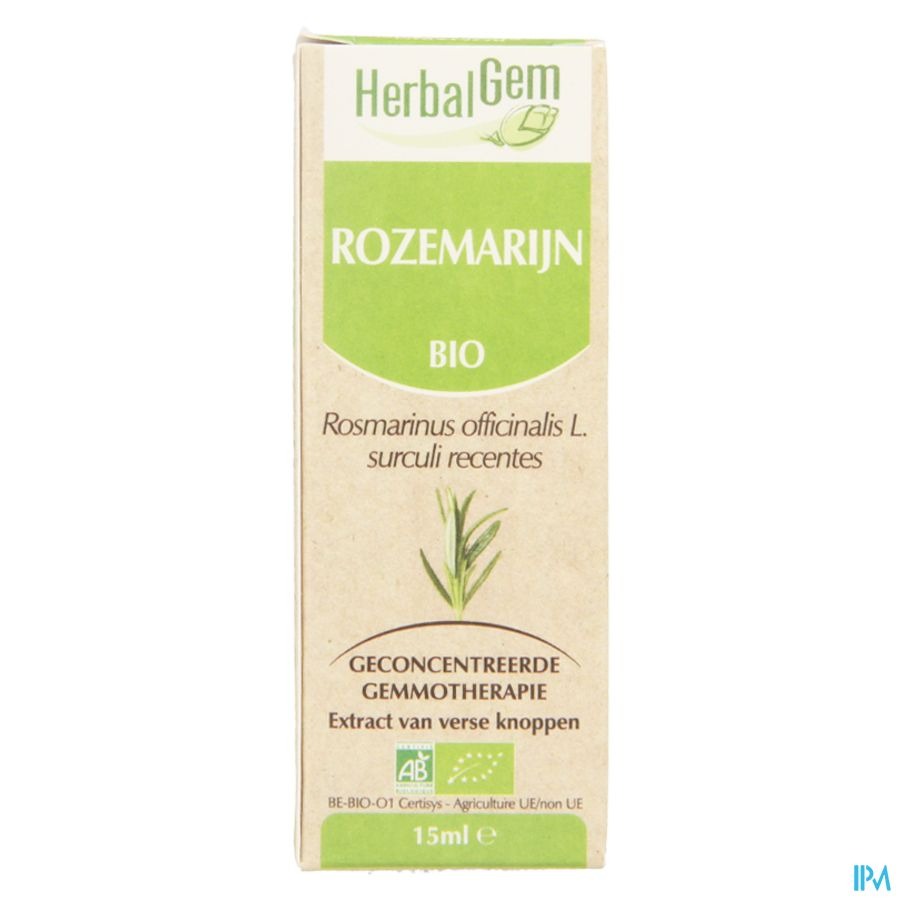 Herbalgem Rozemarijn Maceraat 15ml