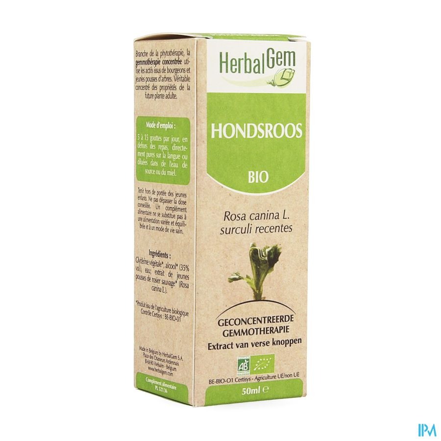 Herbalgem Hondsroos Maceraat 50ml