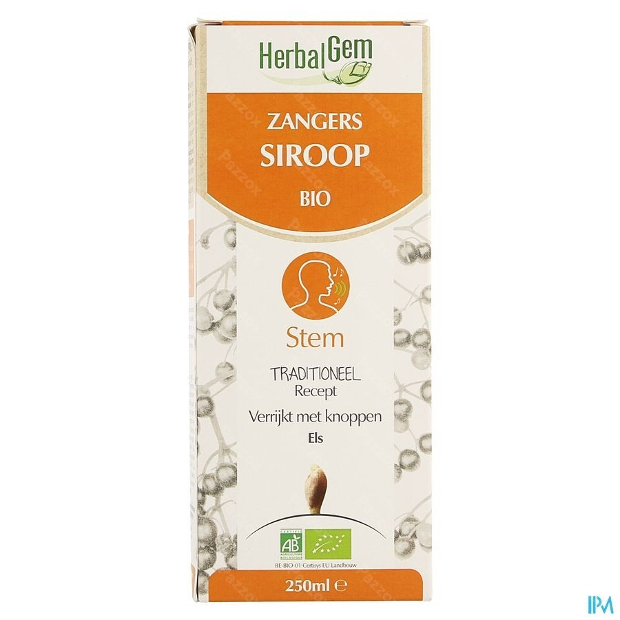 Herbalgem Zangerssiroop 250ml