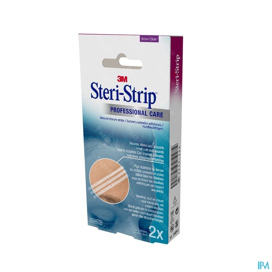 Steri-Strip Hechtstrip Ster 3x 75mm 2x 5 1540p-02